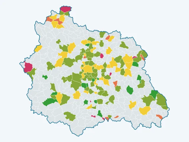 Carte de la satisfaction des habitants dans le Puy-de-Dôme (63)