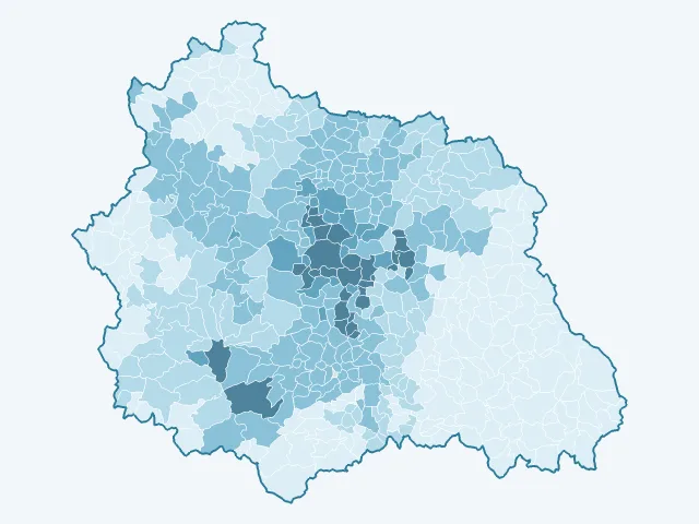 Carte des loyers dans le Puy-de-Dôme (63)