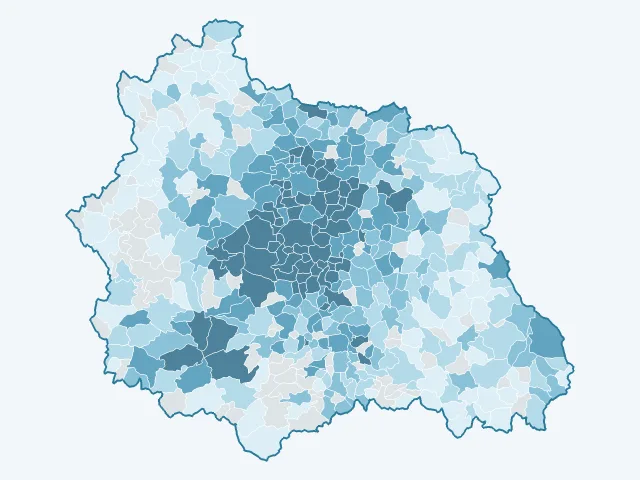 Carte des prix de l'immobilier dans le Puy-de-Dôme (63)
