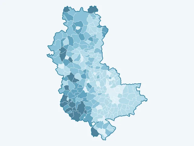Carte du vote Nicolas Dupont-Aignan dans le Rhône (69)