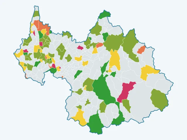 Carte des sports et loisirs dans la Savoie (73)