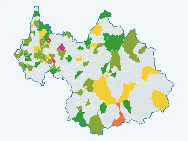 Carte de l'environnement dans la Savoie (73)