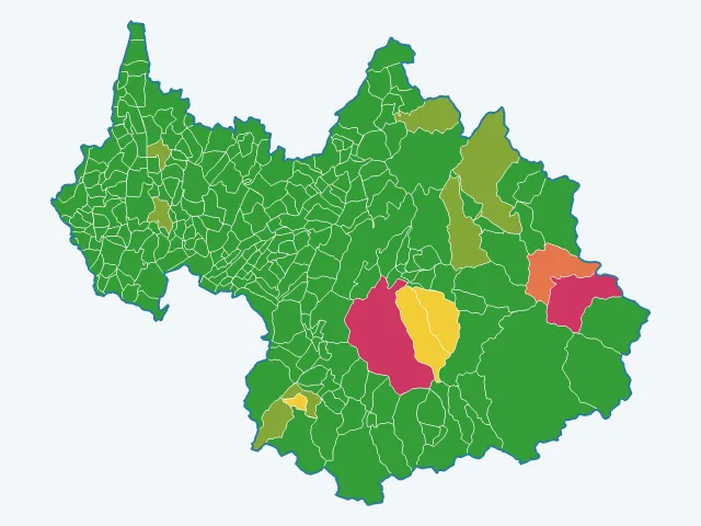 Carte des vols et dégradations dans la Savoie (73)