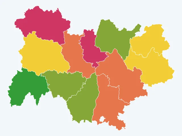Carte des infractions liées aux stupéfiants en Auvergne-Rhône-Alpes