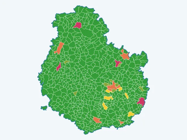 Carte des agressions physiques et sexuelles dans la Côte-d'Or (21)