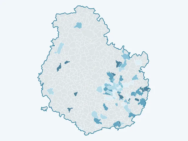Carte de l'évolution des prix immobiliers dans la Côte-d'Or (21)