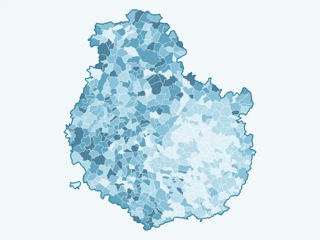 Carte des logements vacants dans la Côte-d'Or (21)