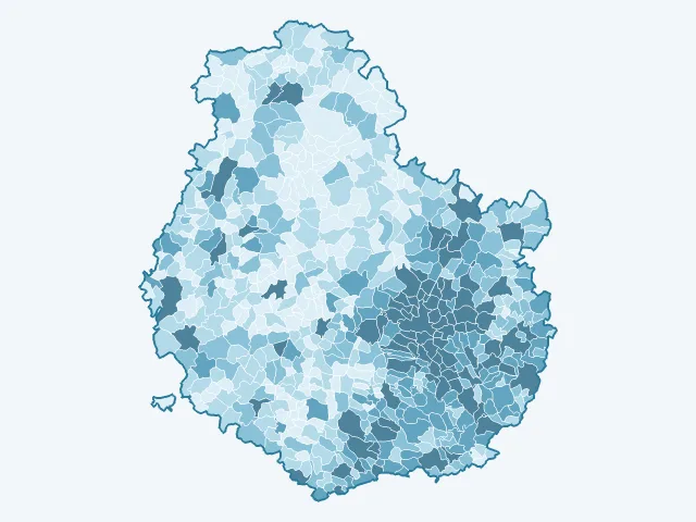 Carte du nombre d'habitants dans la Côte-d'Or (21)
