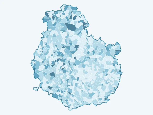 Carte du vote Nicolas Dupont-Aignan dans la Côte-d'Or (21)