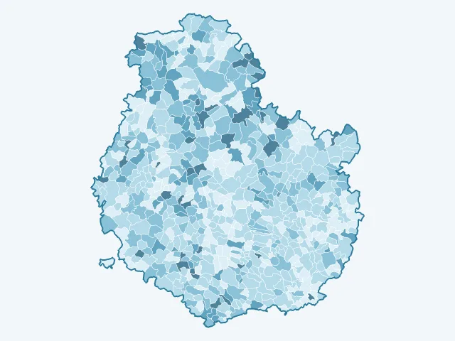 Carte du vote Valérie Pécresse dans la Côte-d'Or (21)