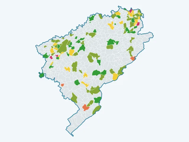 Carte de l'environnement dans le Doubs (25)