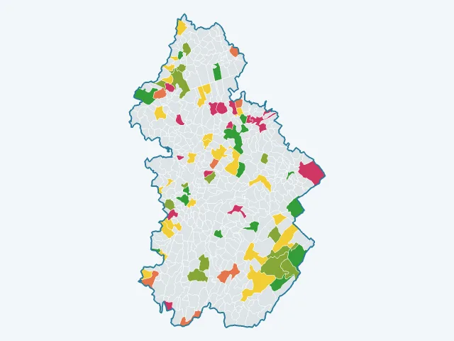 Carte des sports et loisirs dans le Jura (39)