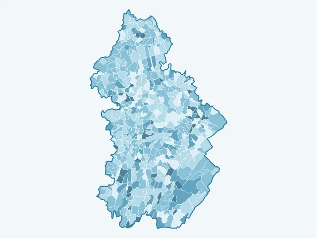 Carte du vote Éric Zemmour dans le Jura (39)