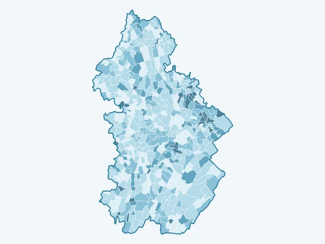 Carte du vote Valérie Pécresse dans le Jura (39)