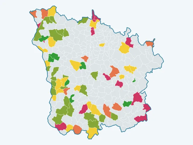 Carte de l'éducation et de la culture dans la Nièvre (58)