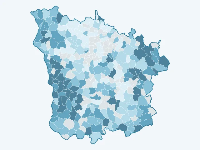 Carte des prix de l'immobilier dans la Nièvre (58)