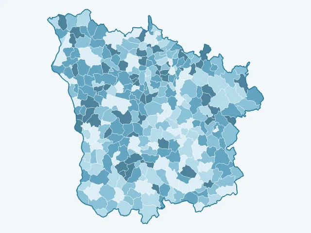 Carte des propriétaires dans la Nièvre (58)