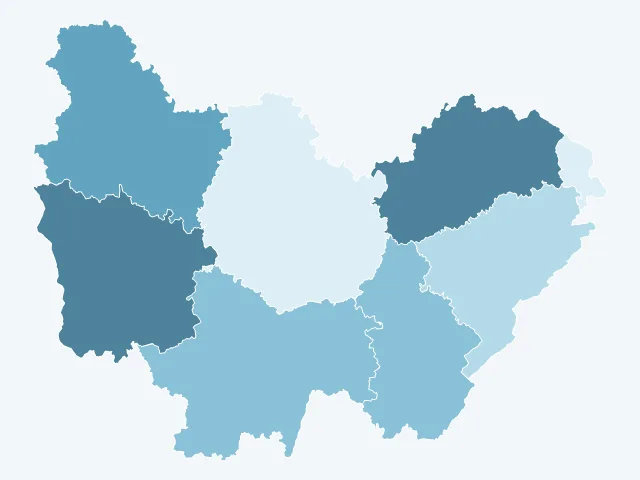 Carte des propriétaires en Bourgogne-Franche-Comté