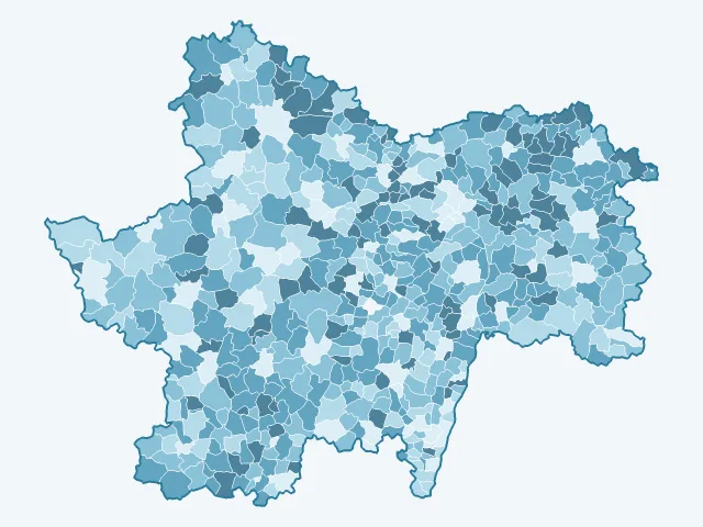 Carte des propriétaires dans la Saône-et-Loire (71)