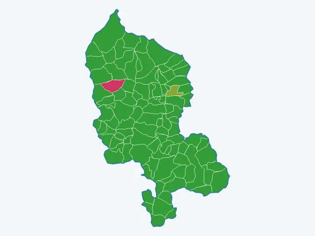 Carte des infractions liées aux stupéfiants dans le Territoire de Belfort (90)