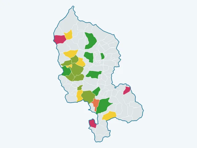 Carte de la vie pratique dans le Territoire de Belfort (90)