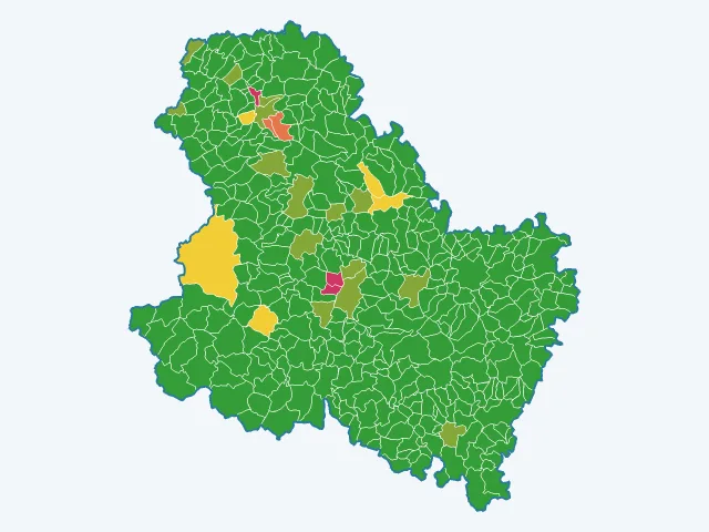 Carte des cambriolages dans l'Yonne (89)