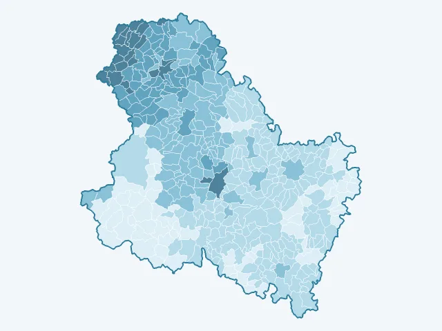 Carte des loyers dans l'Yonne (89)