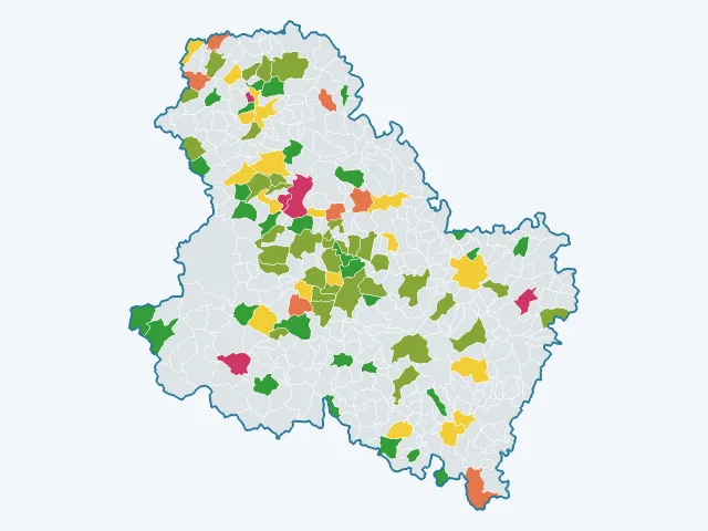 Carte du sentiment de sécurité dans l'Yonne (89)