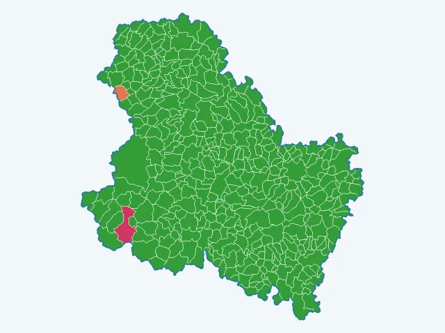 Carte des infractions liées aux stupéfiants dans l'Yonne (89)