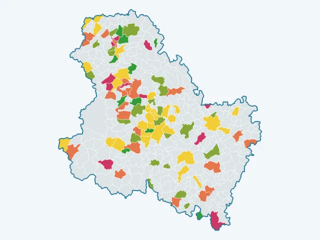 Carte de la vie pratique dans l'Yonne (89)