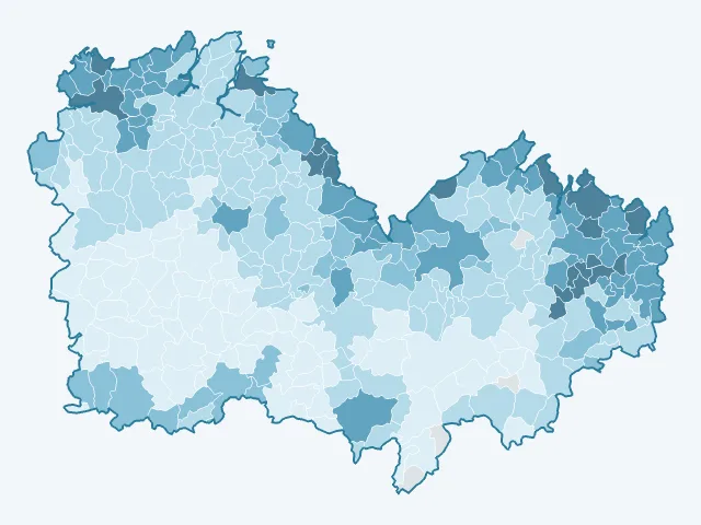 Carte des loyers dans les Côtes-d'Armor (22)
