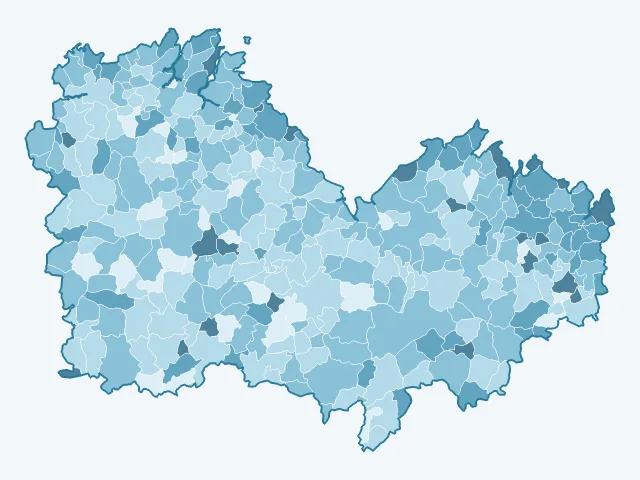 Carte du vote Éric Zemmour dans les Côtes-d'Armor (22)