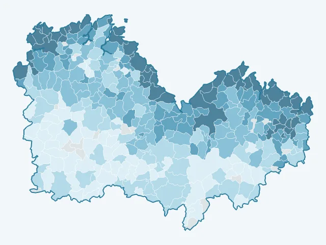 Carte des prix de l'immobilier dans les Côtes-d'Armor (22)