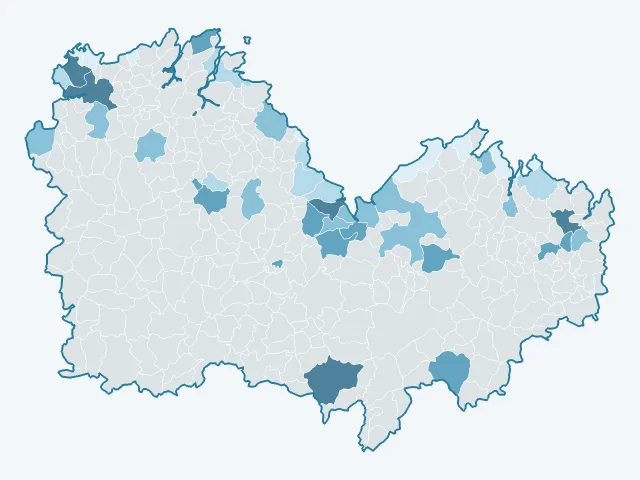 Carte du rendement locatif dans les Côtes-d'Armor (22)