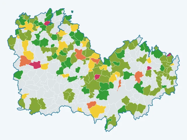 Carte du sentiment de sécurité dans les Côtes-d'Armor (22)
