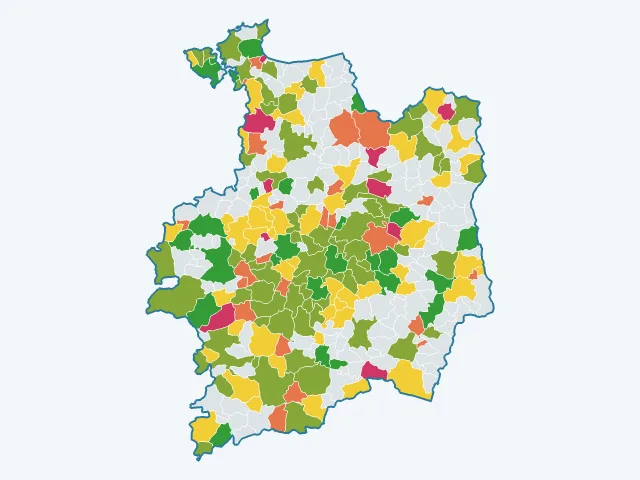 Carte des sports et loisirs dans l'Ille-et-Vilaine (35)