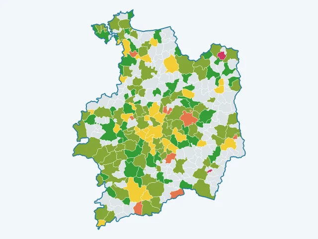 Carte du sentiment de sécurité dans l'Ille-et-Vilaine (35)