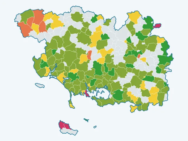 Carte de l'éducation et de la culture dans le Morbihan (56)