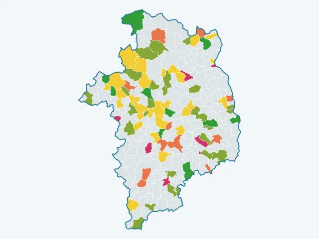 Carte de l'éducation et de la culture dans le Cher (18)