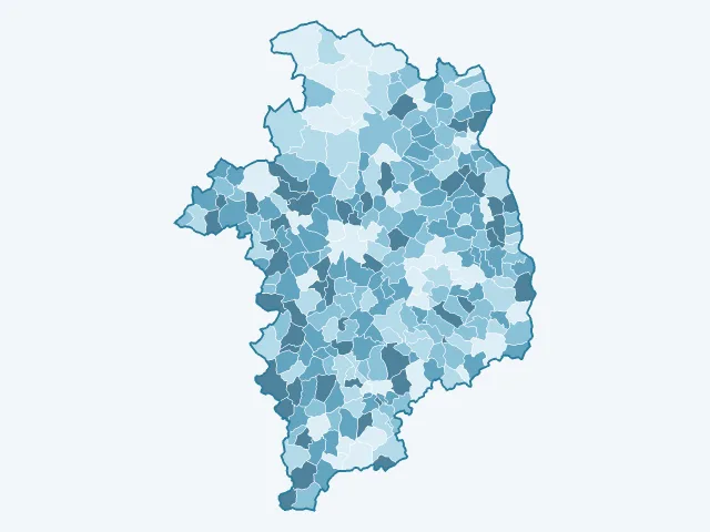 Carte des propriétaires dans le Cher (18)