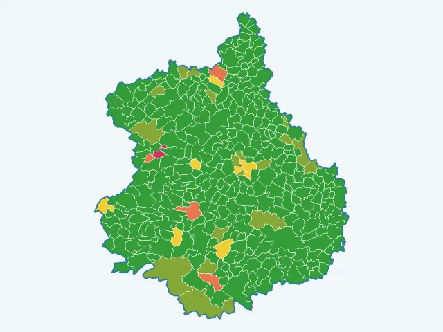 Carte des agressions physiques et sexuelles dans l'Eure-et-Loir (28)