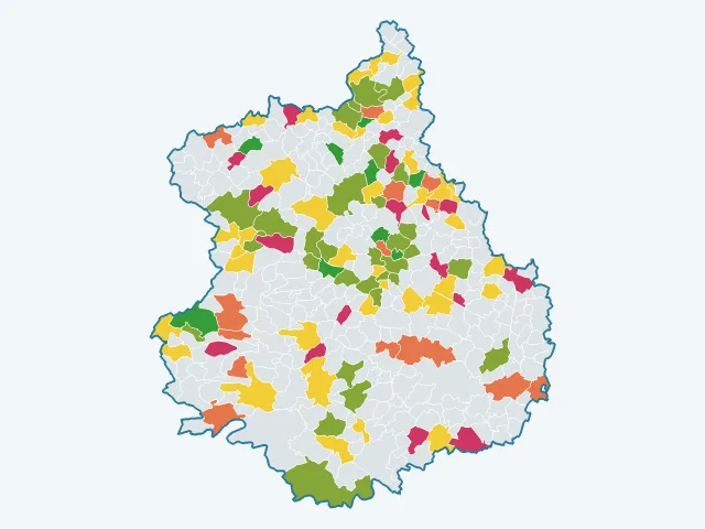 Carte des sports et loisirs dans l'Eure-et-Loir (28)