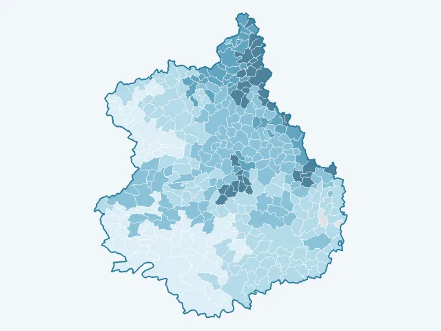 Carte des loyers dans l'Eure-et-Loir (28)