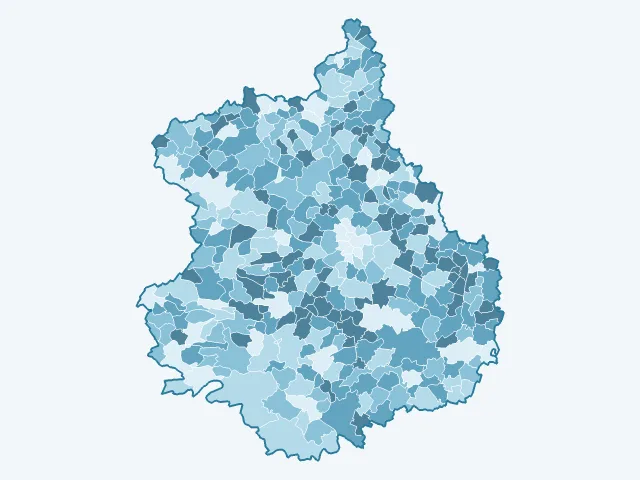 Carte des propriétaires dans l'Eure-et-Loir (28)