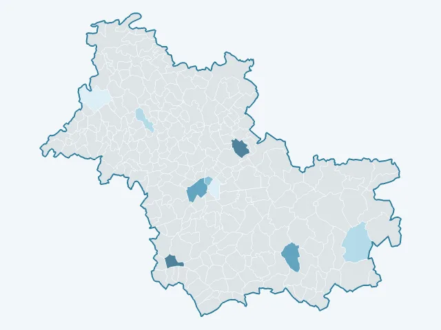 Carte du rendement locatif dans le Loir-et-Cher (41)