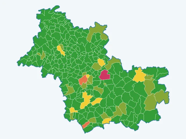 Carte des vols et dégradations dans le Loir-et-Cher (41)