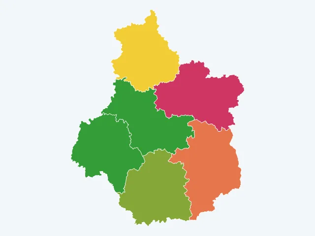 Carte des infractions liées aux stupéfiants dans le Centre-Val de Loire