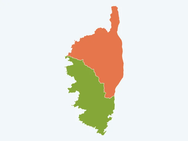 Carte des agressions physiques et sexuelles en Corse