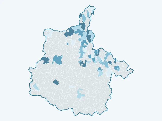 Carte de l'évolution des prix immobiliers dans les Ardennes (08)