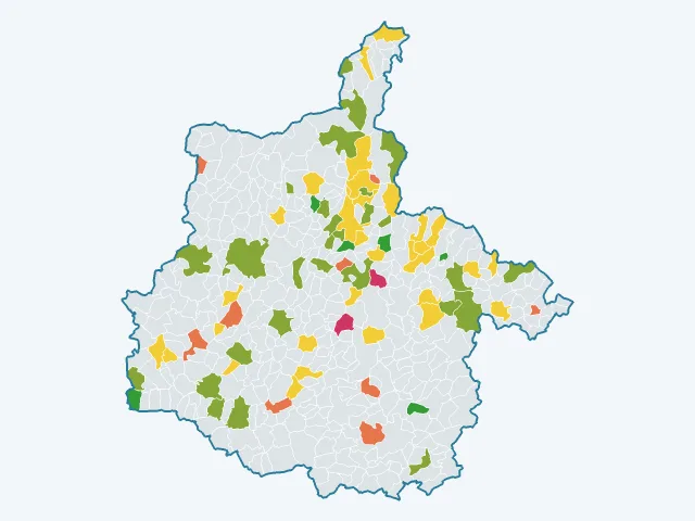 Carte de la satisfaction des habitants dans les Ardennes (08)